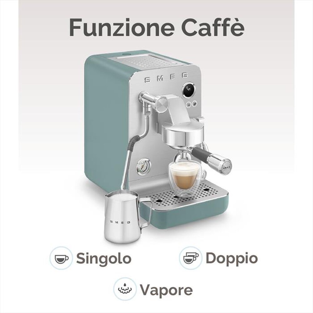 Immagine del prodotto SMEG - Macchina da caff&egrave; espresso EMC02BLMEU-Nero