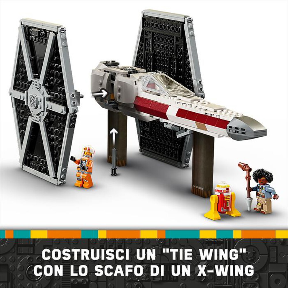 Immagine del prodotto LEGO - STAR WARS Mash-up TIE Fighter e X-Wing 75393