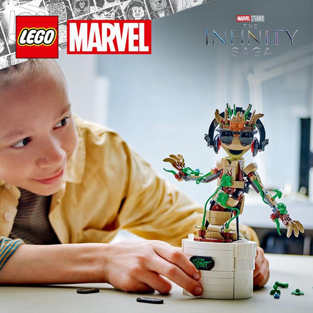 Immagine del prodotto LEGO - SUPER HEROES MARVEL Groot ballerino 76297