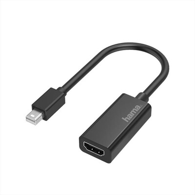 HAMA - ADATTATORE MINI DISPLAYPORT-Nero,  HAMA - ADATTATORE MINI DISPLAYPORT-Nero