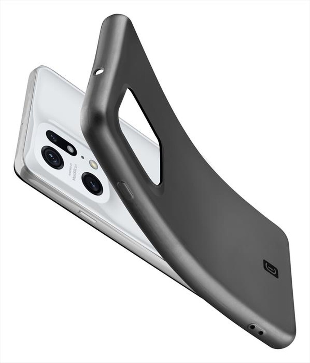 "CELLULARLINE - Custodia in gomma Oppo Find X5 5G MOODOPPOFIX5K-Nero"