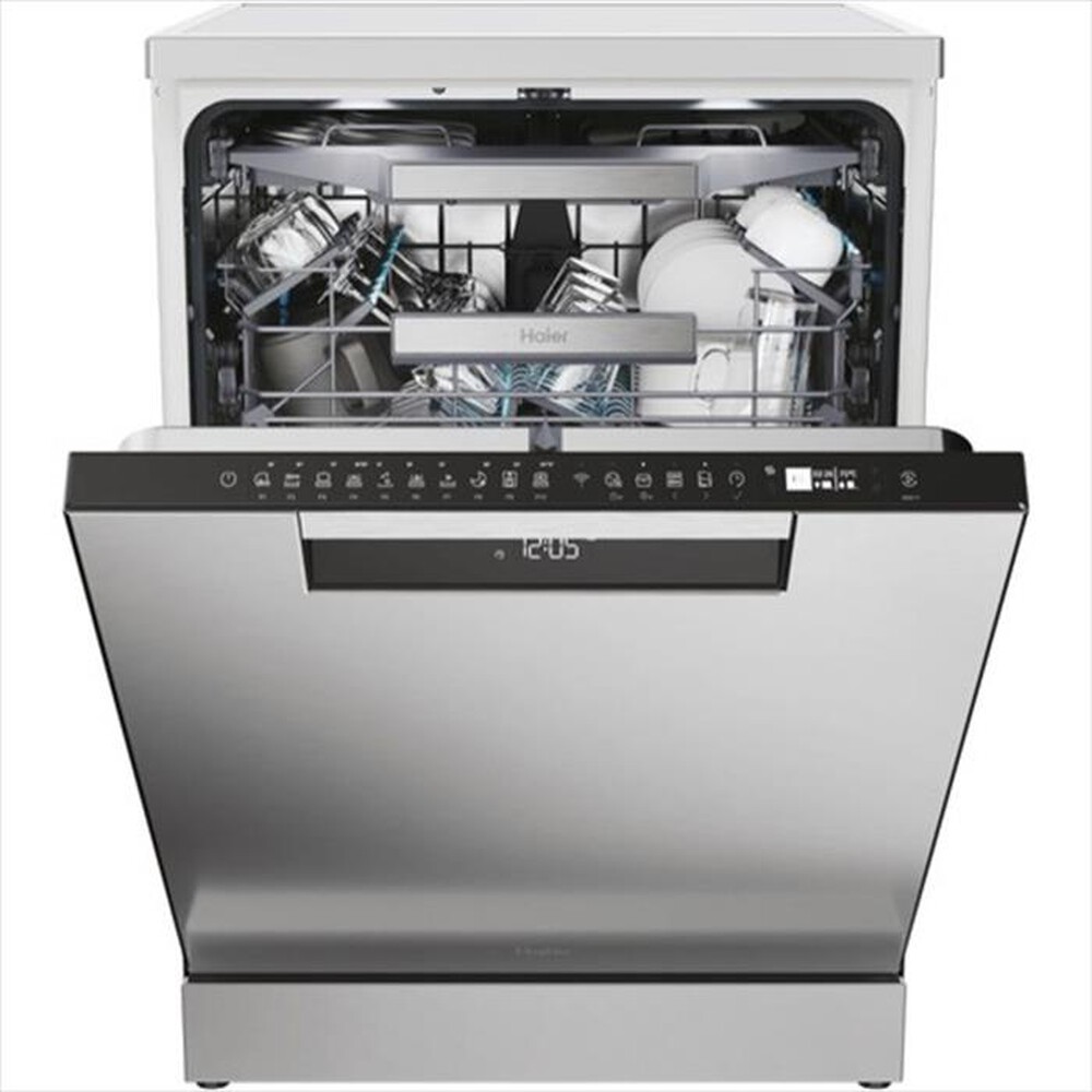 "HAIER - Lavastoviglie XF6B2M3PX Classe B 16 coperti-Argento"