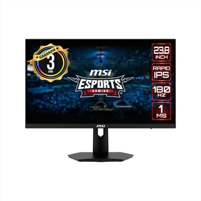 MSI - Monitor LED FHD 23,8" G244F E2-Nero