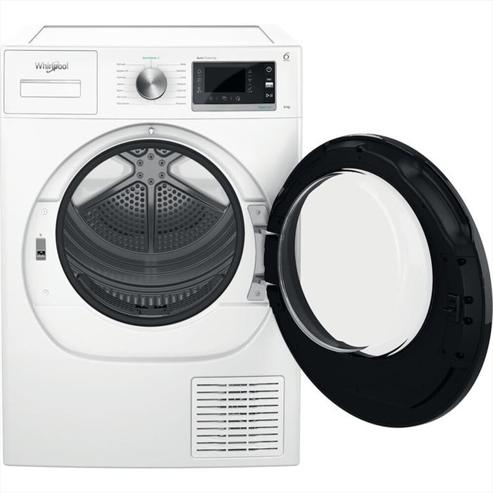 "WHIRLPOOL - Asciugatrice SUPREME SILENCE W6 D94WB IT 9 Kg A+++-Bianco"