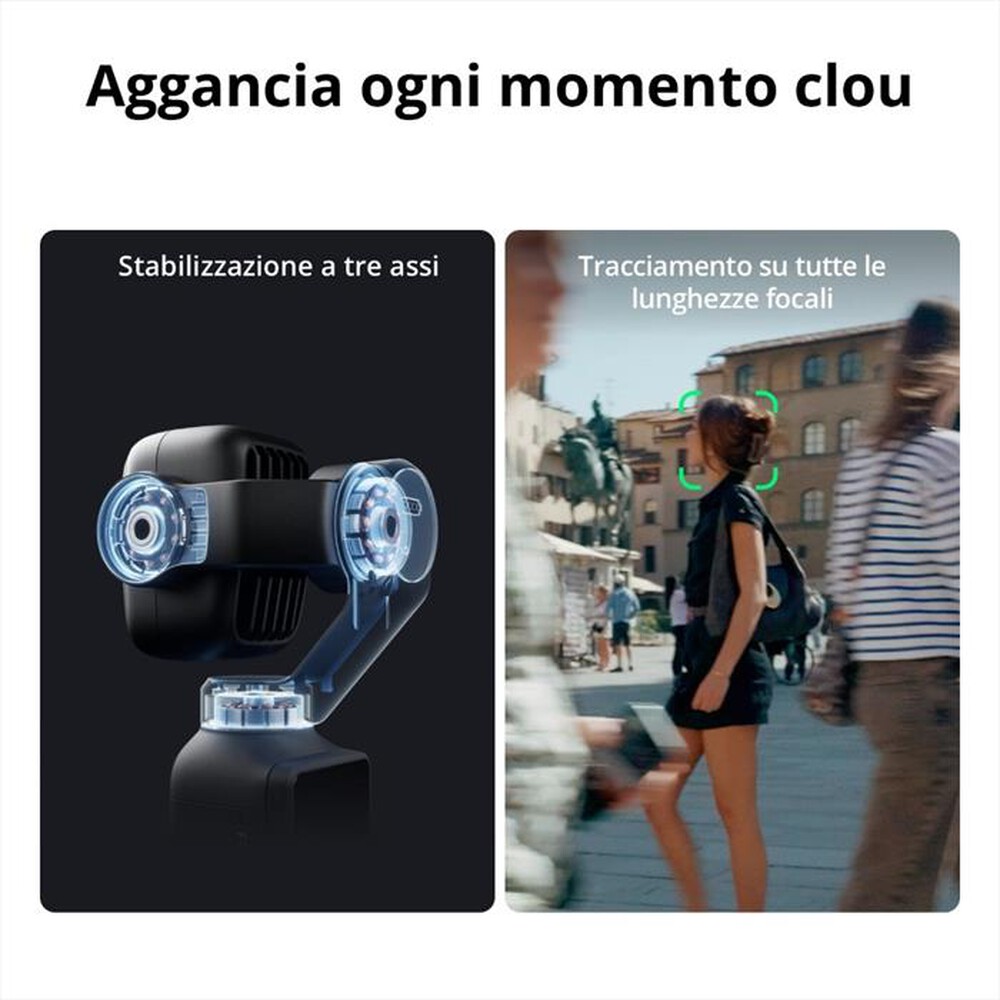 Immagine del prodotto DJI - Fotocamera OSMO POCKET 4P STANDARD COMBO-NERO