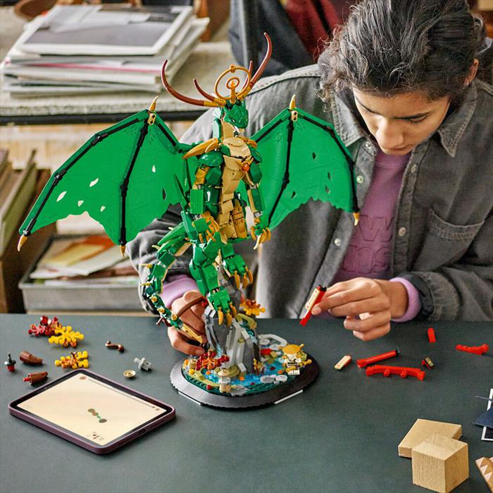 "LEGO - DRAGO-GUARDIANO-,"