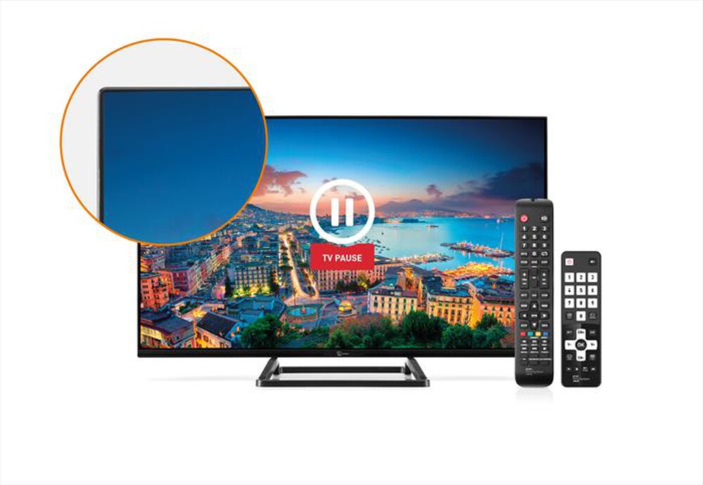 "TELESYSTEM - TV LED HD READY 31,5\" FL13 FRAMELESS-BLACK"
