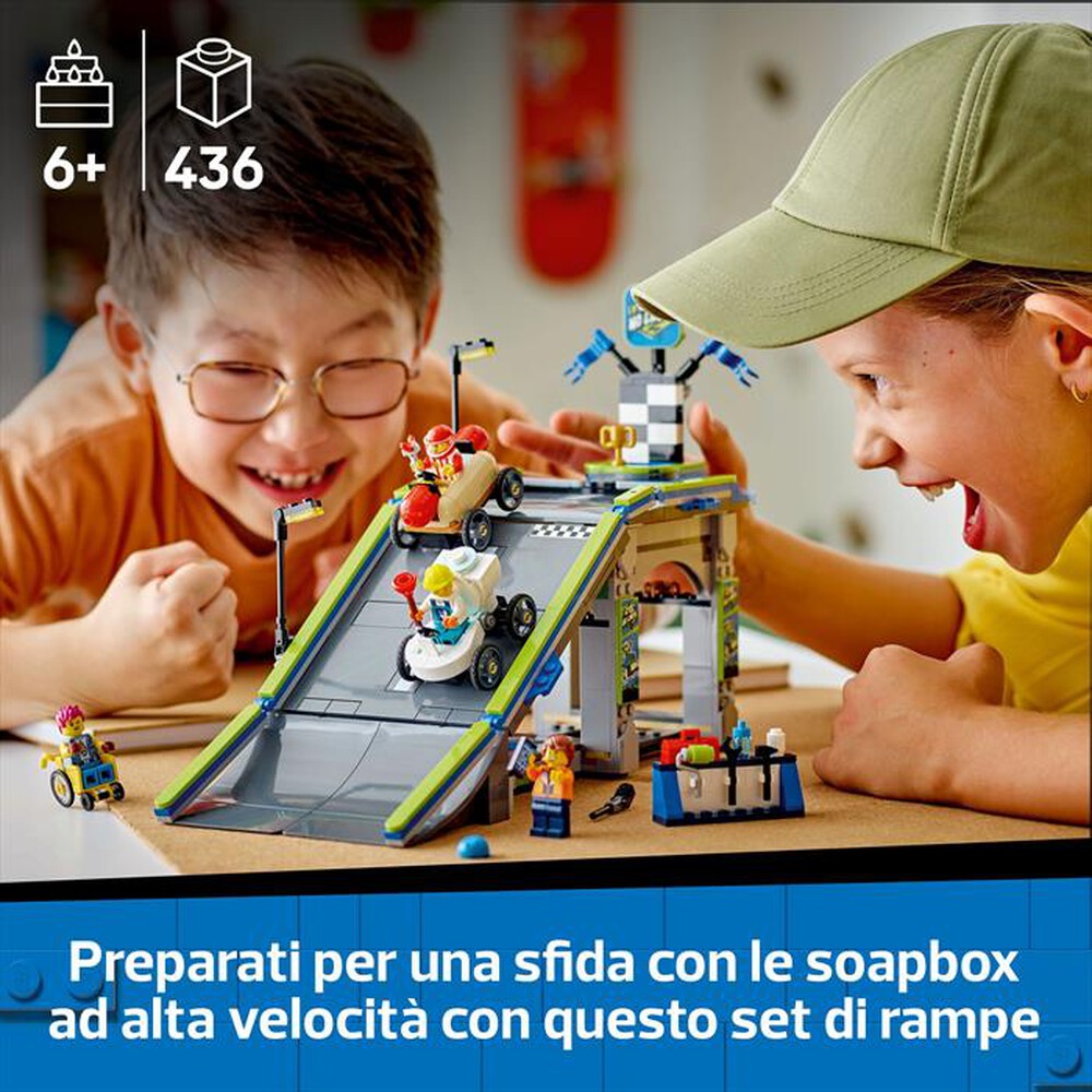 Immagine del prodotto LEGO - CITY Gara sulla pista a rampe 60460