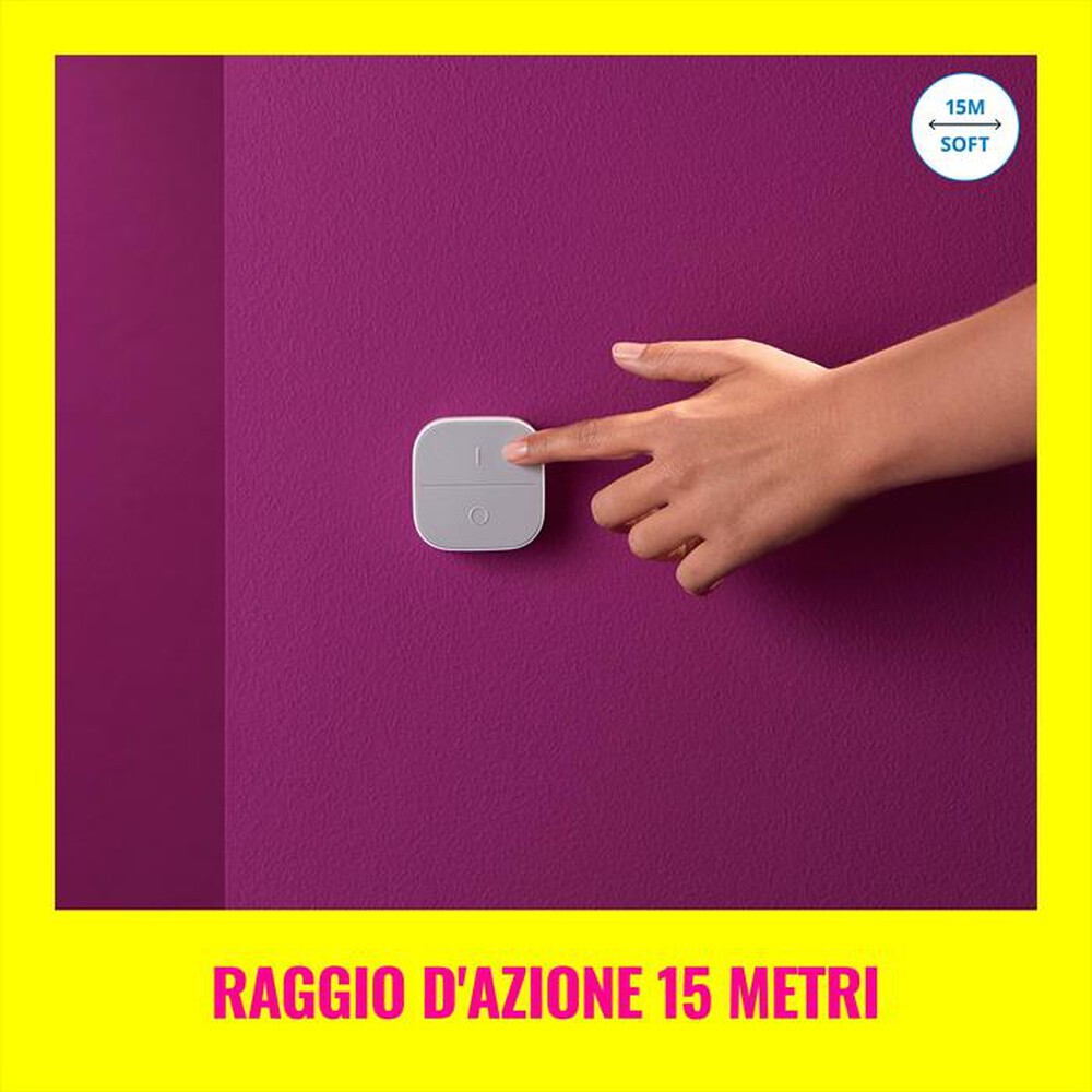 "WIZ - SMART BUTTON TELECOMANDO PORTATILE-Bianco"