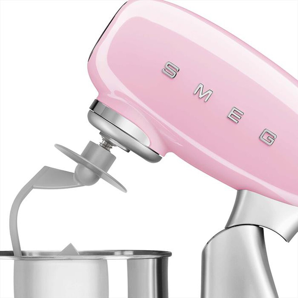 "SMEG - Impastatrice Standard 50's Style – SMF02PKEU-ROSA"