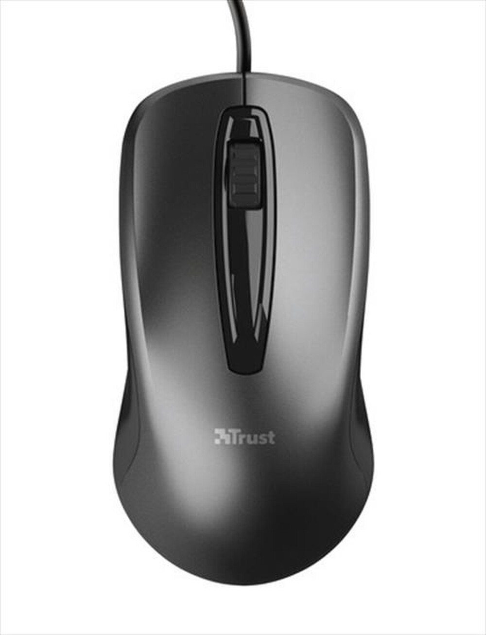 "TRUST - CARVE WIRED MOUSE-Black"