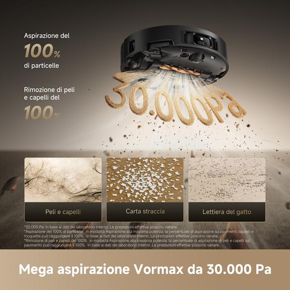 Immagine del prodotto DREAME - Aspirapolvere robot MATRIX10 ULTRA VIM-Nero / Oro