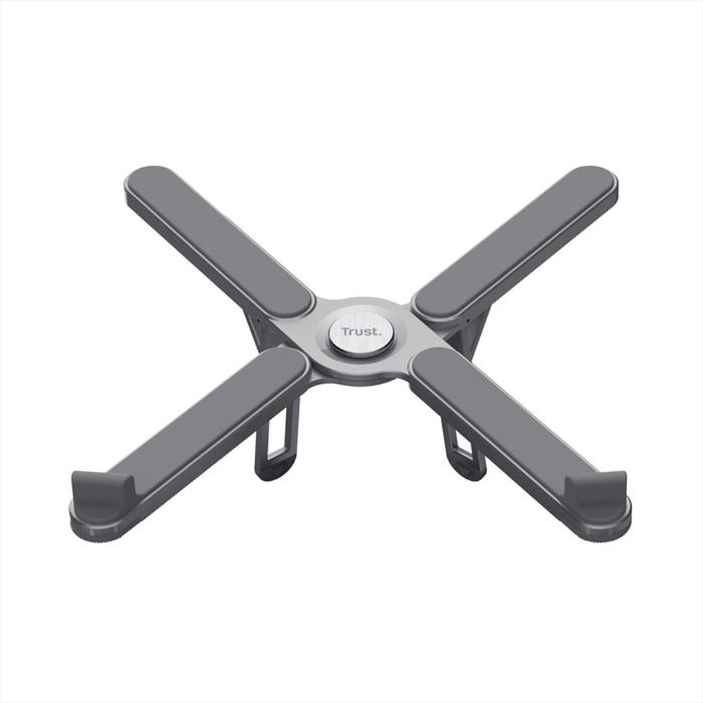"TRUST - MACY FOLDABLE METAL LAPTOP STAND-Grey"