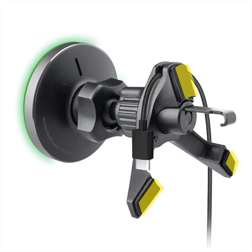 "SBS - Supporto auto wireless TESUPMAGWIR15W-Nero"
