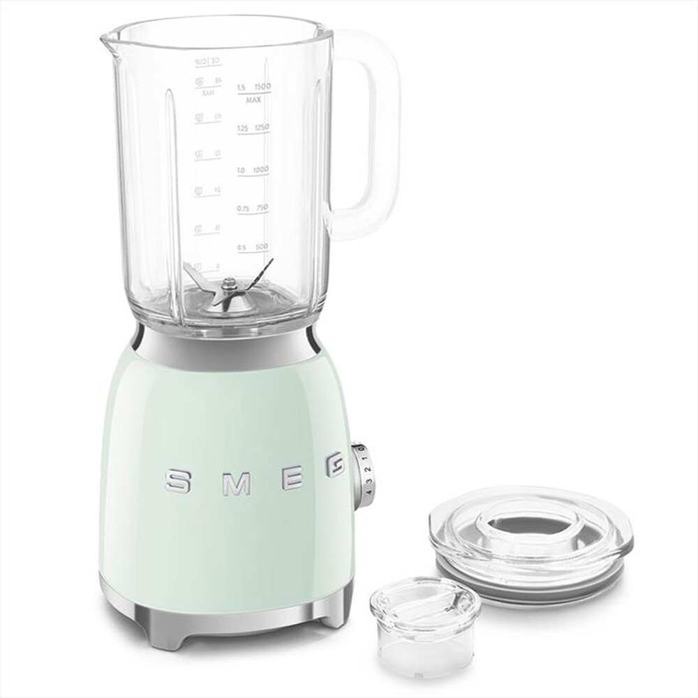 "SMEG - Frullatore da Tavolo 50's Style- BLF03PGEU-Verde pastello"
