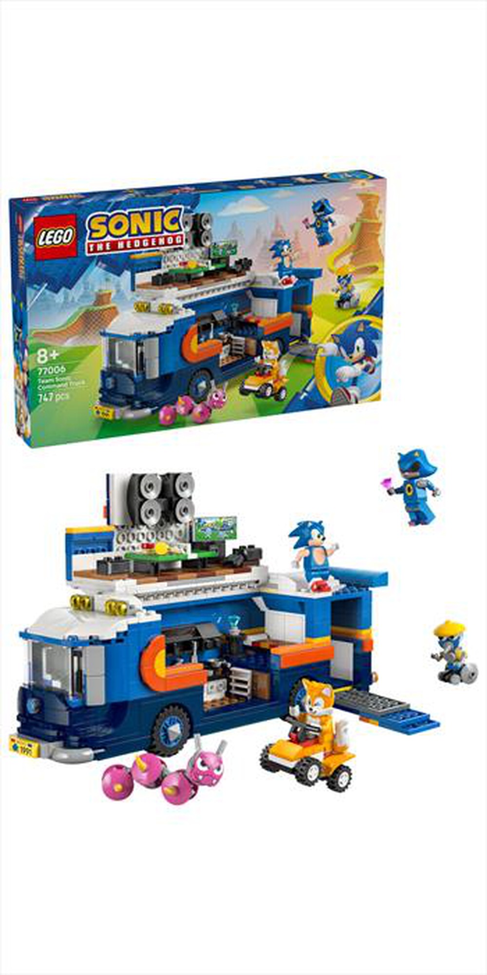 Immagine del prodotto LEGO - 77006 CAMION DI COMANDO TEAM SONIC-,