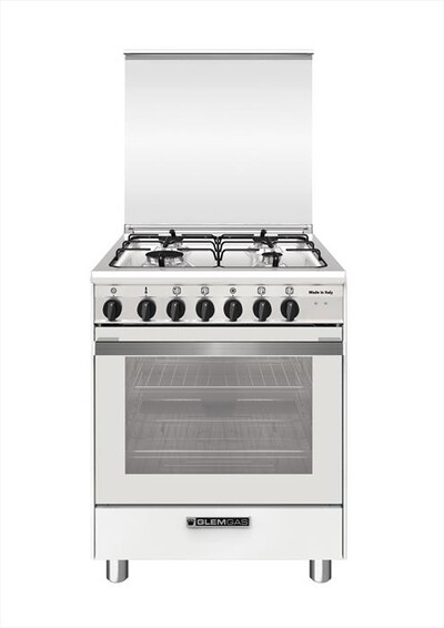 GLEM GAS - Cucina SA664MWH6 Classe A-Bianco