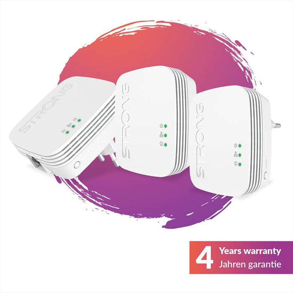"STRONG - Powerline tre pezzi POWERL600TRIMINI-bianco"
