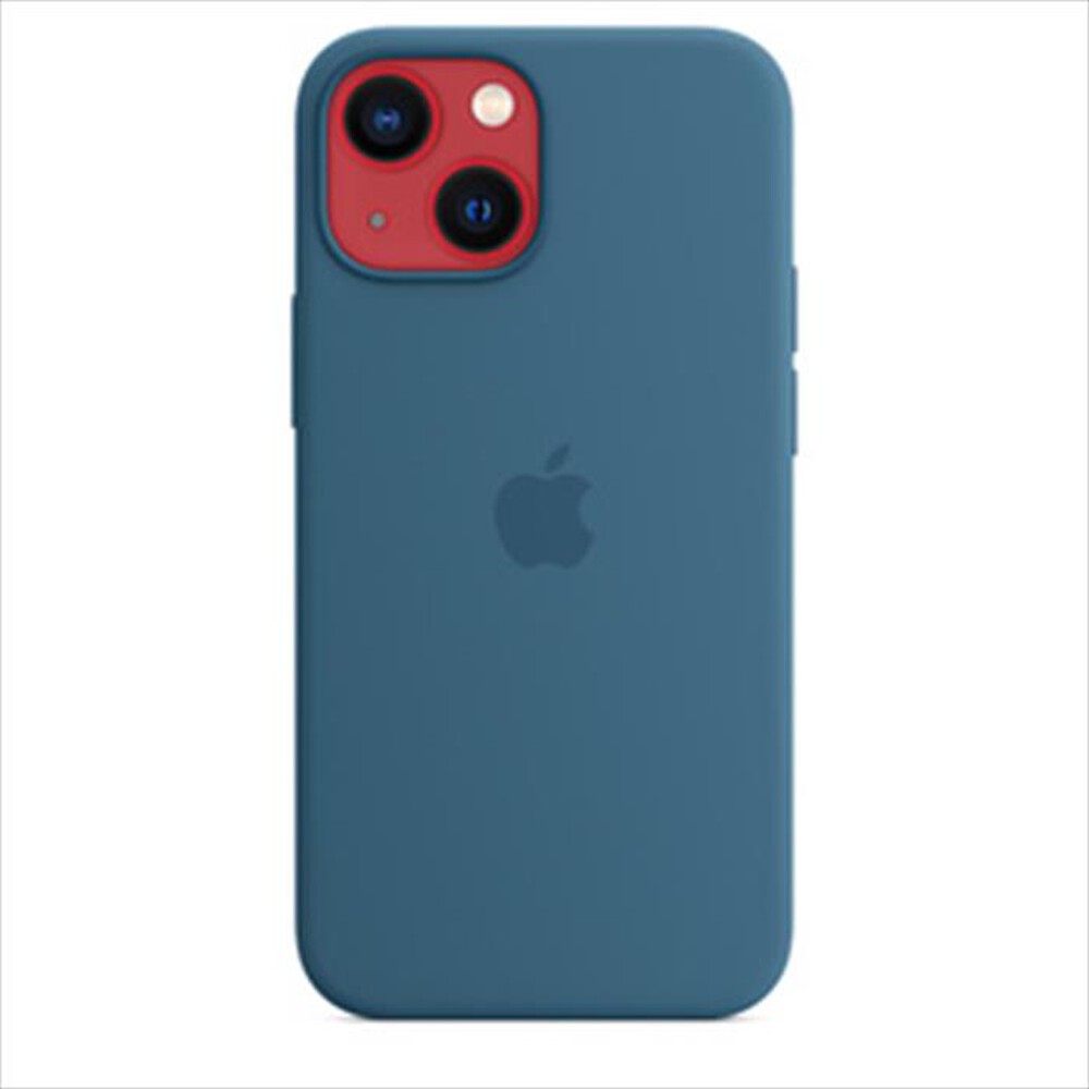 "APPLE - iPhone 13 mini Silicone Case with MagSafe-Blue Jay"
