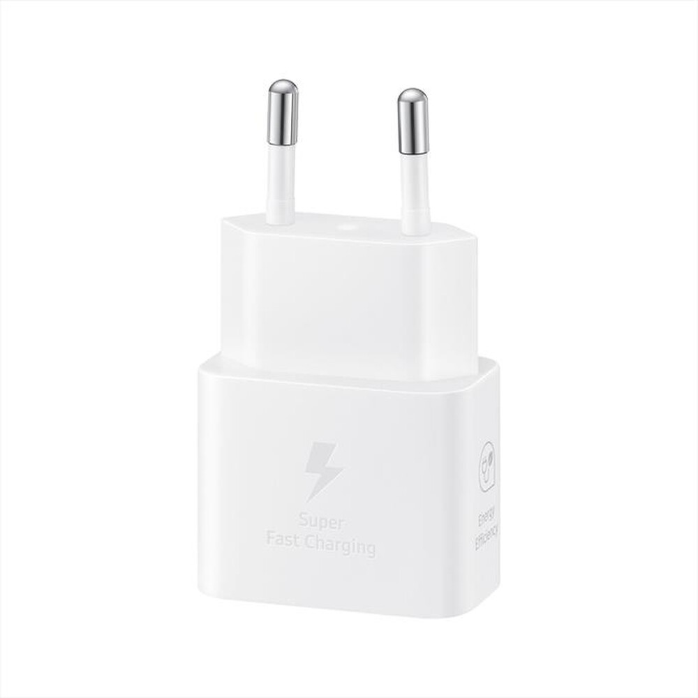 "SAMSUNG - Caricabatterie usb-c 25 watt fast charger-Bianco"