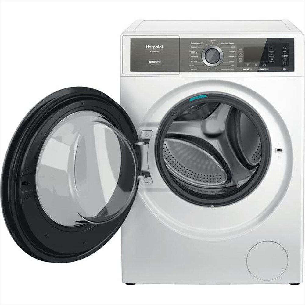 "HOTPOINT ARISTON - Lavatrice GENTLE POWER H8 W946WB IT 9 Kg Classe A-Bianco"