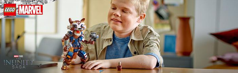 Immagine del prodotto LEGO - SUPER HEROES MARVEL Rocket e Baby Groot 76282