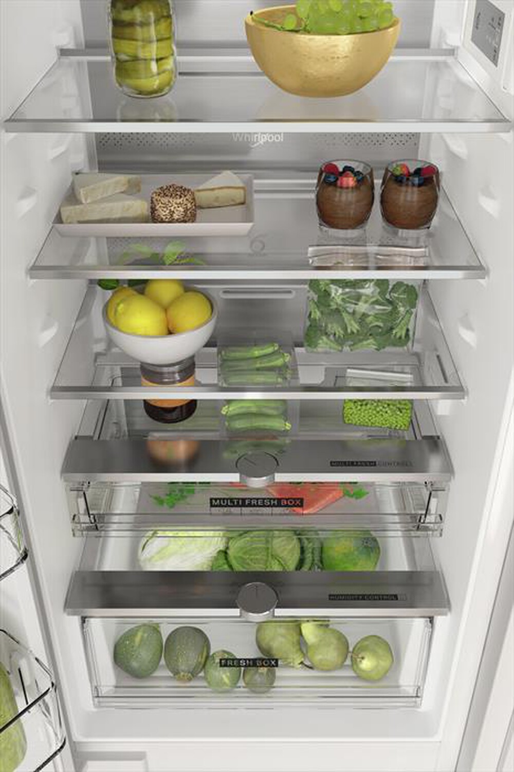 "WHIRLPOOL - Frigorifero Combinato WHC18 T141 Classe F-Bianco"