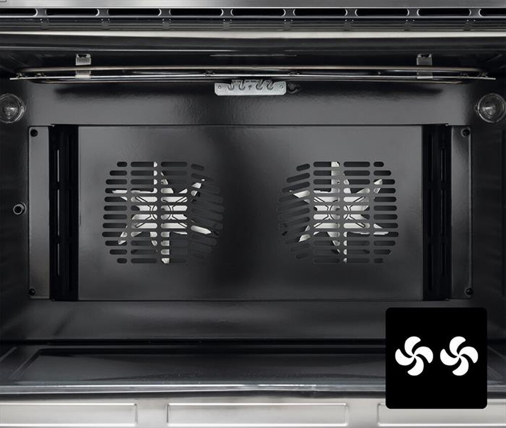 Immagine del prodotto GLEM GAS - Forno elettrico dinamico GFD997BK-S6 Classe A-Nero opaco