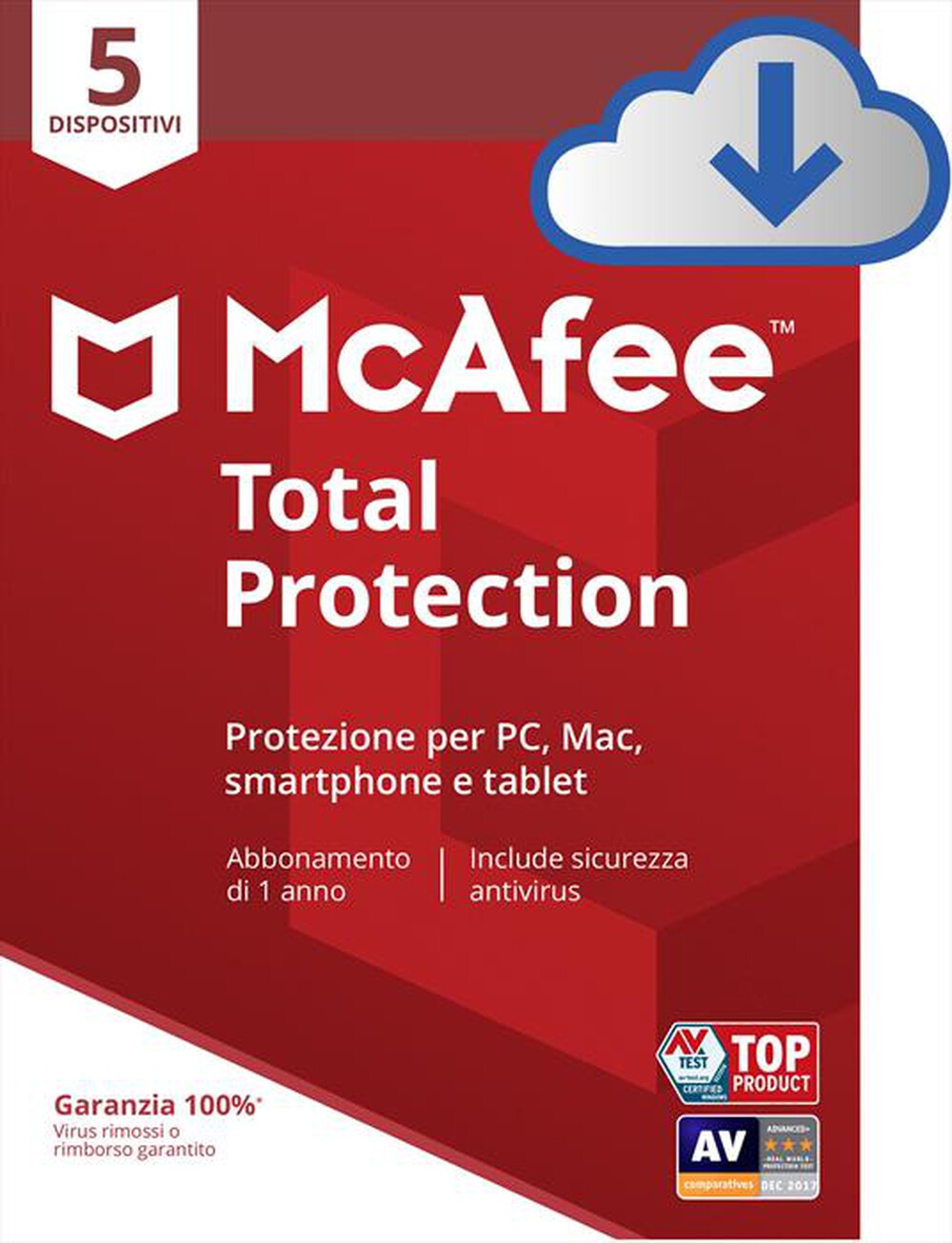 "MCAFEE - Total Protection 5D"