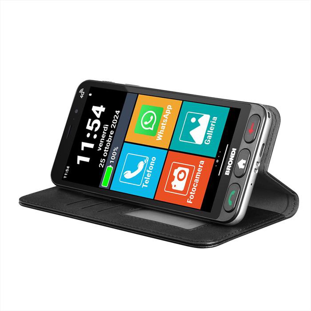 "BRONDI - Cellulare AMICO VERO 4G - C-BLACK"