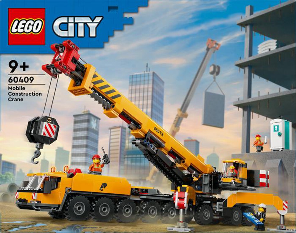 Immagine del prodotto LEGO - CITY BIG VEHICLES Gru da cantiere gialla 60409