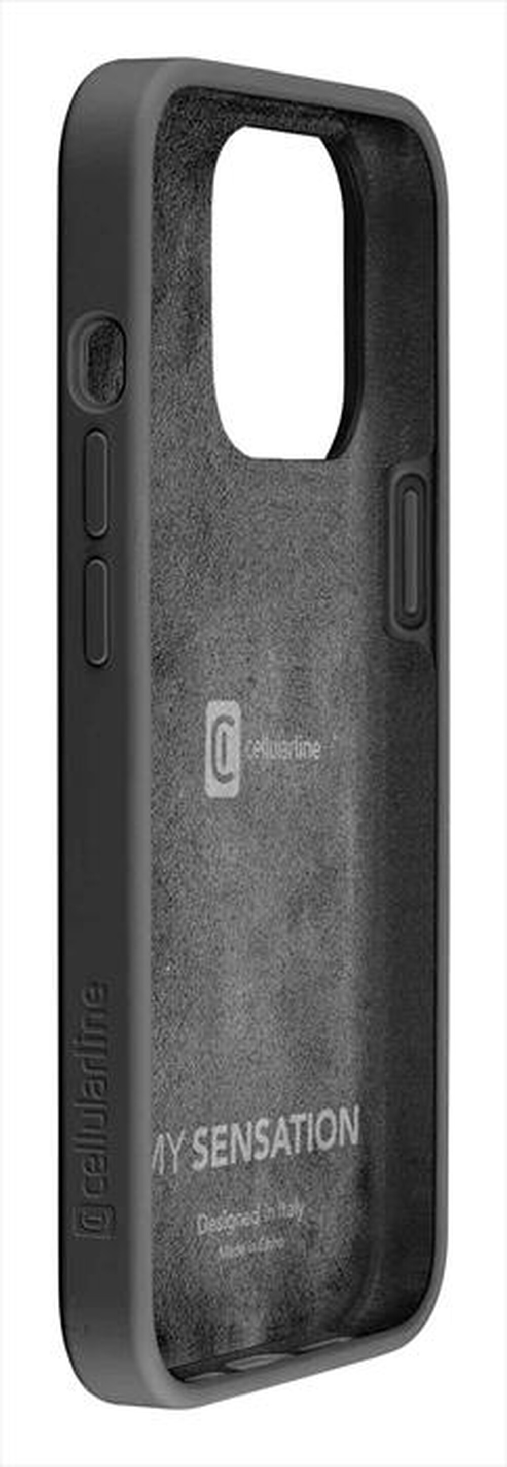 "CELLULARLINE - Cover case SENSATION per iPhone 16 Pro-Black"