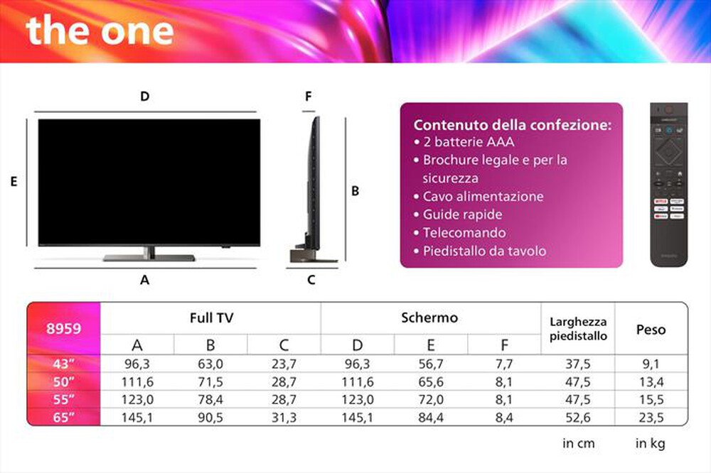 "PHILIPS - Smart TV LED UHD 4K 43\" 43PUS8959/12-Black"