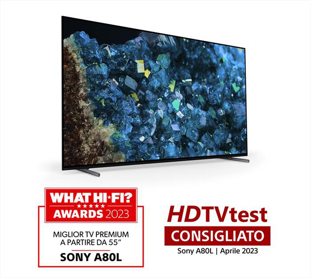 Immagine del prodotto SONY - Smart TV OLED UHD 4K 55" XR55A80LAEP-Nero