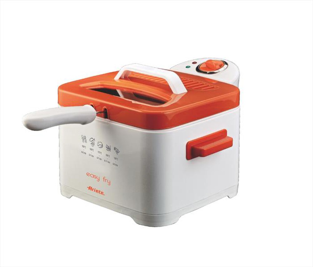 "ARIETE - 4611 Easy fry-Arancione, Bianco"