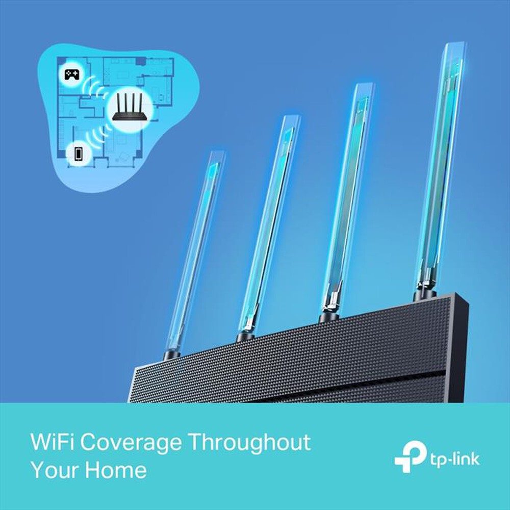 "TP-LINK - ARCHER AX12 | ROUTER GIGABIT WI-FI 6 AX1500"
