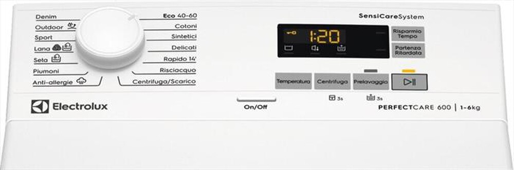 Immagine del prodotto ELECTROLUX - Lavatrice EW6T526C 6 Kg Classe C-Bianco