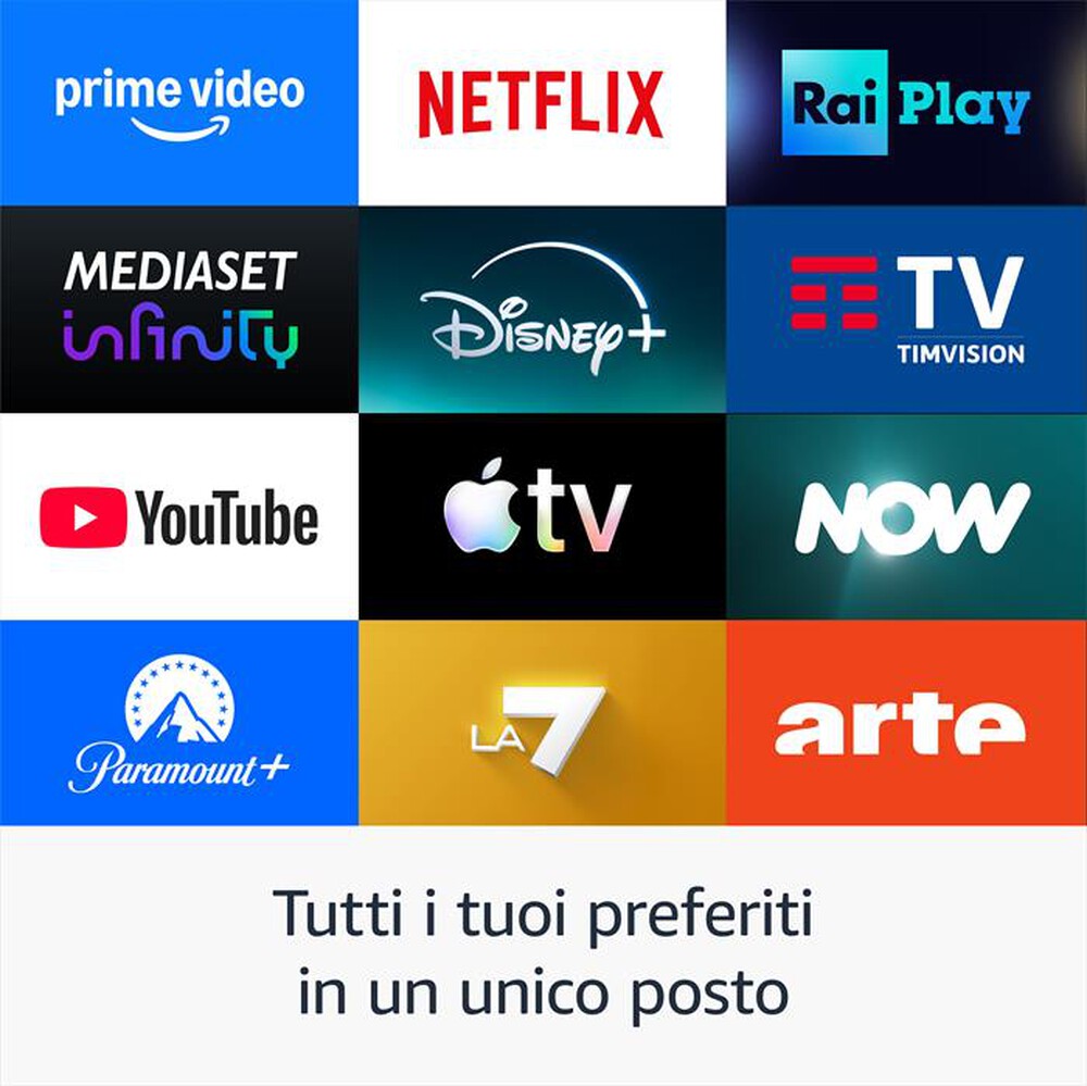 Immagine del prodotto AMAZON - FIRE TV STICK 4K SELECT-Nero