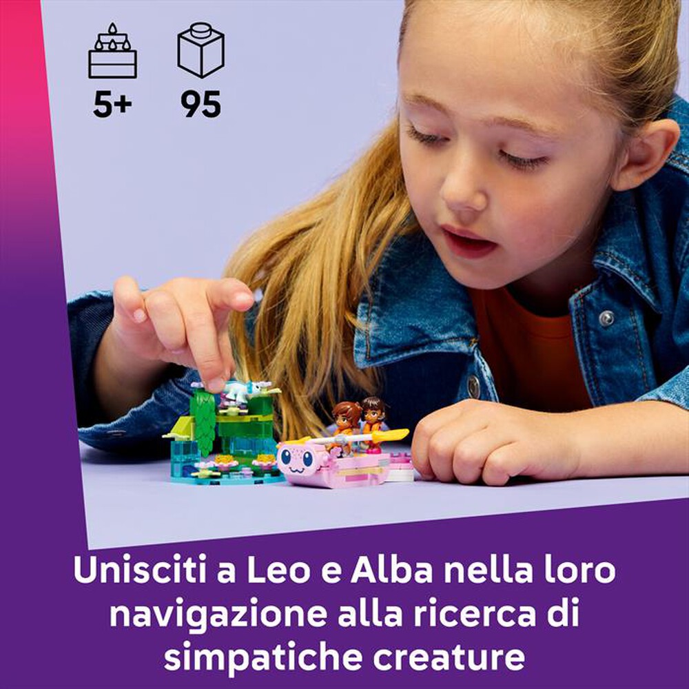 Immagine del prodotto LEGO - FRIENDS Barca d&rsquo;avventura Axolotl - 42681