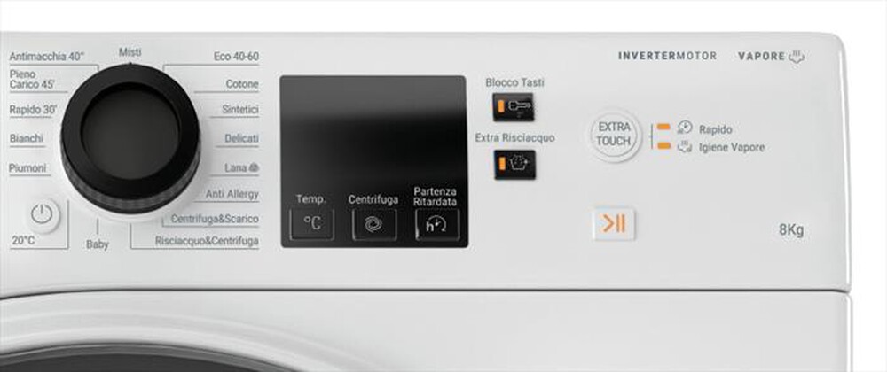 Immagine del prodotto HOTPOINT ARISTON - Lavatrice NF86WK IT 8 Kg Classe A-Bianco