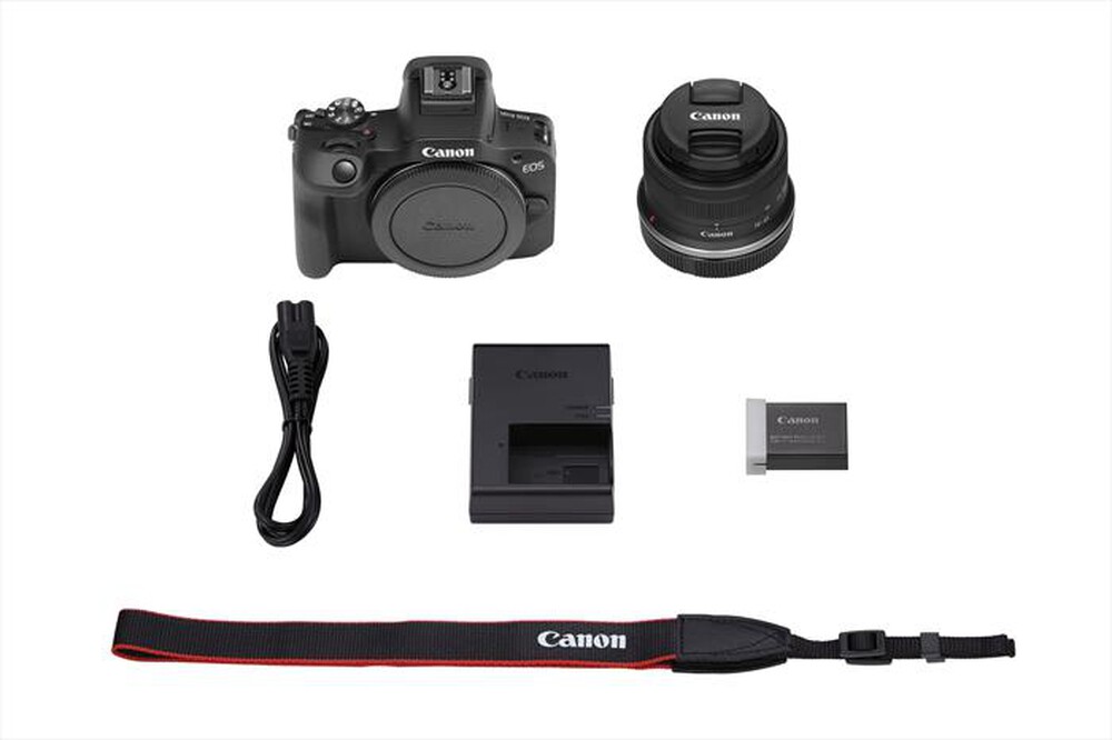 Immagine del prodotto CANON - Fotocamera mirrorless EOS R100+RF-S 18&ndash;45MM IS STM-Black
