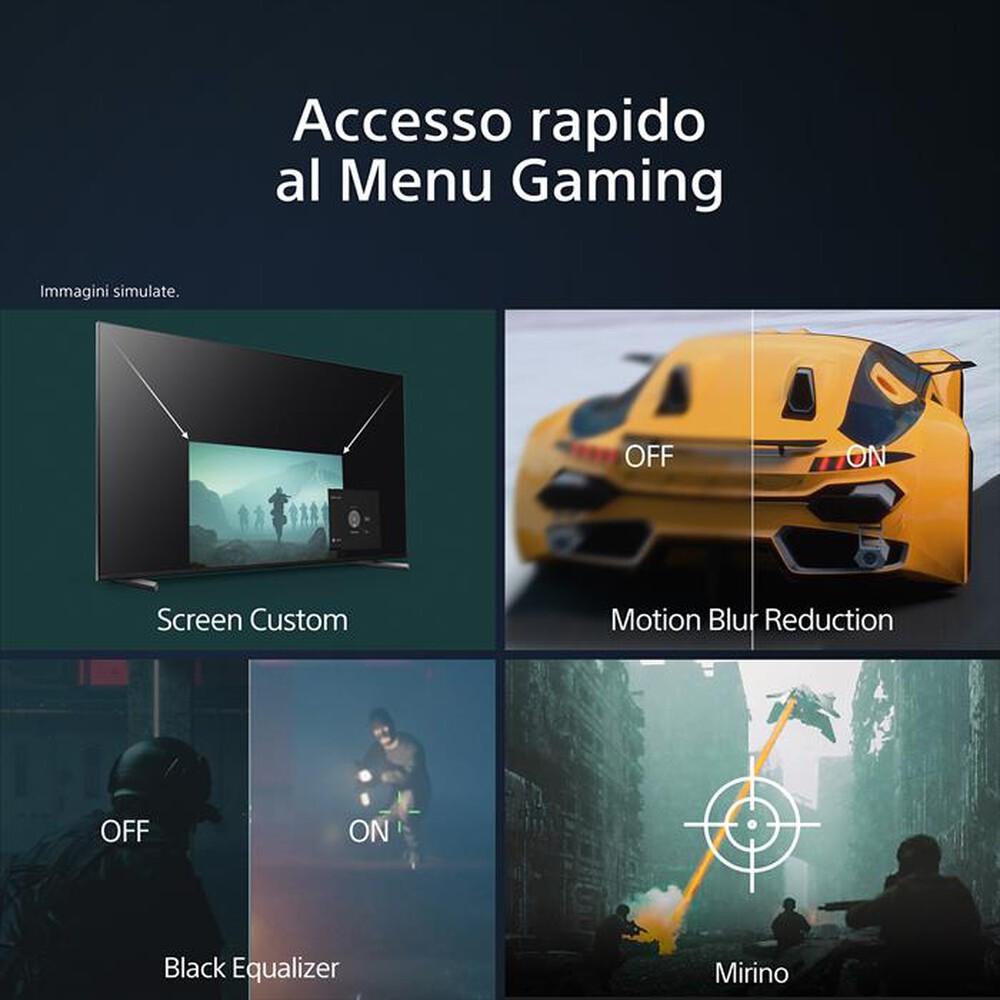 "SONY - Smart TV LED UHD 4K 43\" KD43X80LPAEP-Nero"
