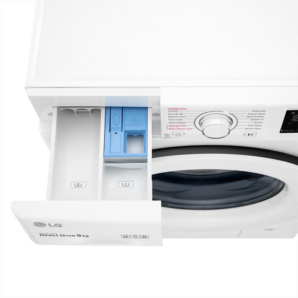 Immagine del prodotto LG - Lavatrice F4WV309S3E 9 Kg Classe B-White