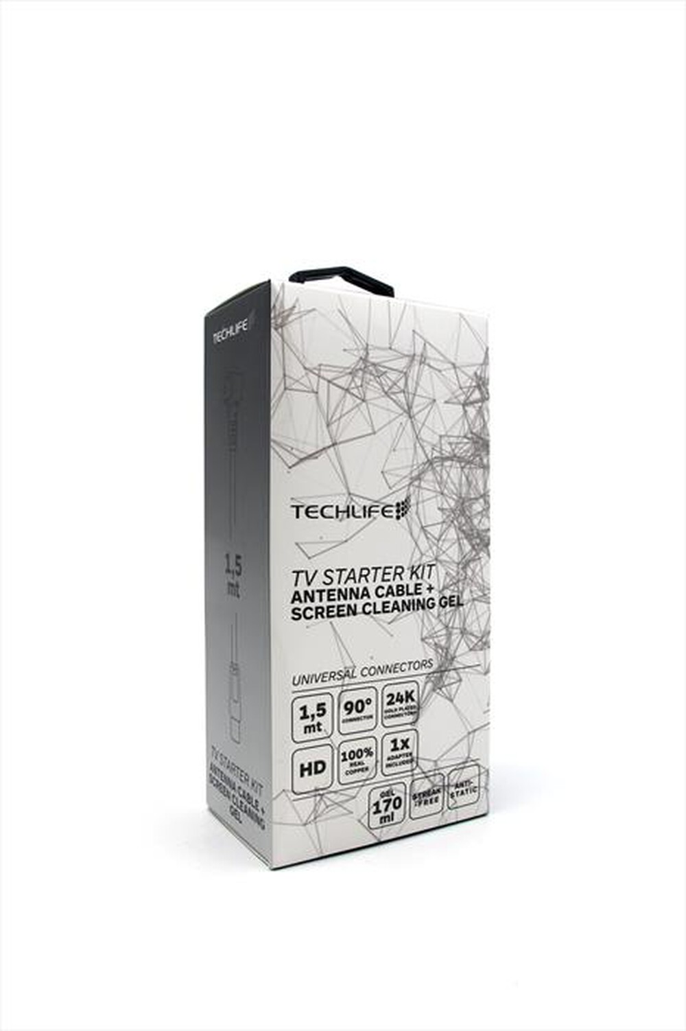"TECHLIFE - Starter Kit TLVT0002 Cavo antenna + gel"