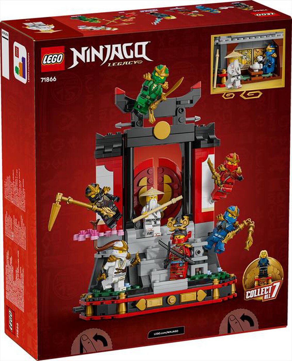 Immagine del prodotto LEGO - NINJAGO Display personaggi Ninja &ndash; 15&deg; ann - 71866