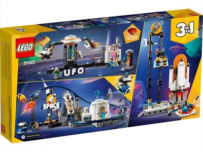 LEGO - CREATORE 3IN1 Montagne Russe spaziali - 31142