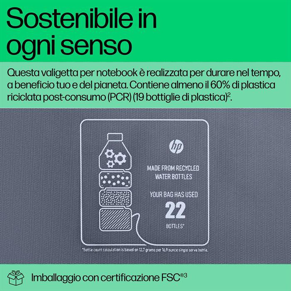 "HP - Valigetta per notebook EVERYDAY 16\"-Grigio"