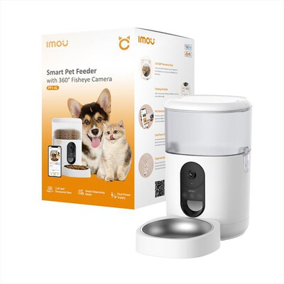 IMOU - Distributore smart di cibo SMART PET FEEDER PF1-BIANCO