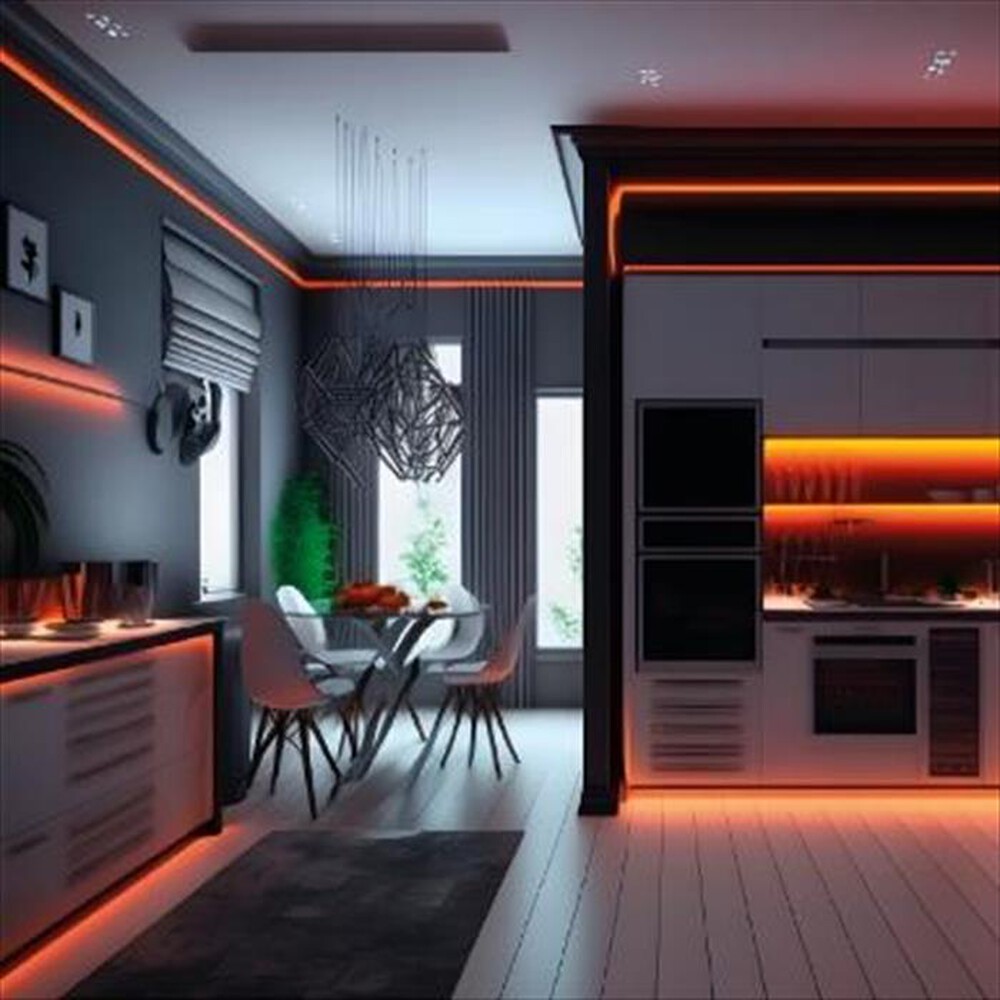 Immagine del prodotto ONLIGHT - HEYSTRIP KIT STRISCIA LED 5M RGB+BIANCO SMART WIFI-Bianca