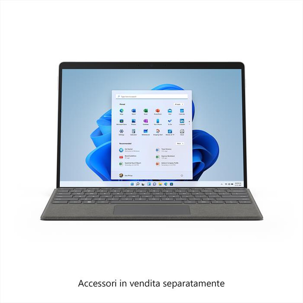 Immagine del prodotto MICROSOFT - SURFACE PRO 8 I7/16/1TB-Platinum